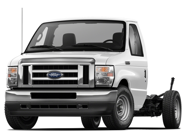 Ford E-Series Cutaway E-350 SRW 138" WB front view