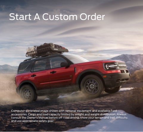 Start a custom order | Harlan Ford, Inc. in Okmulgee OK
