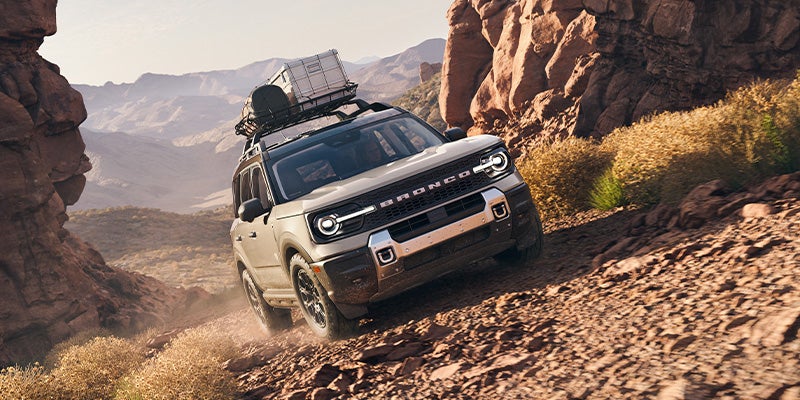2025 Ford Bronco Sport driving off road