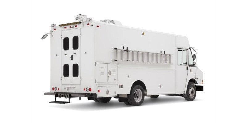 2025 Ford E-Series Stripped Chassis box truck side view