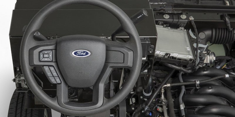 2025 Ford E-Series Stripped Chassis steering wheel