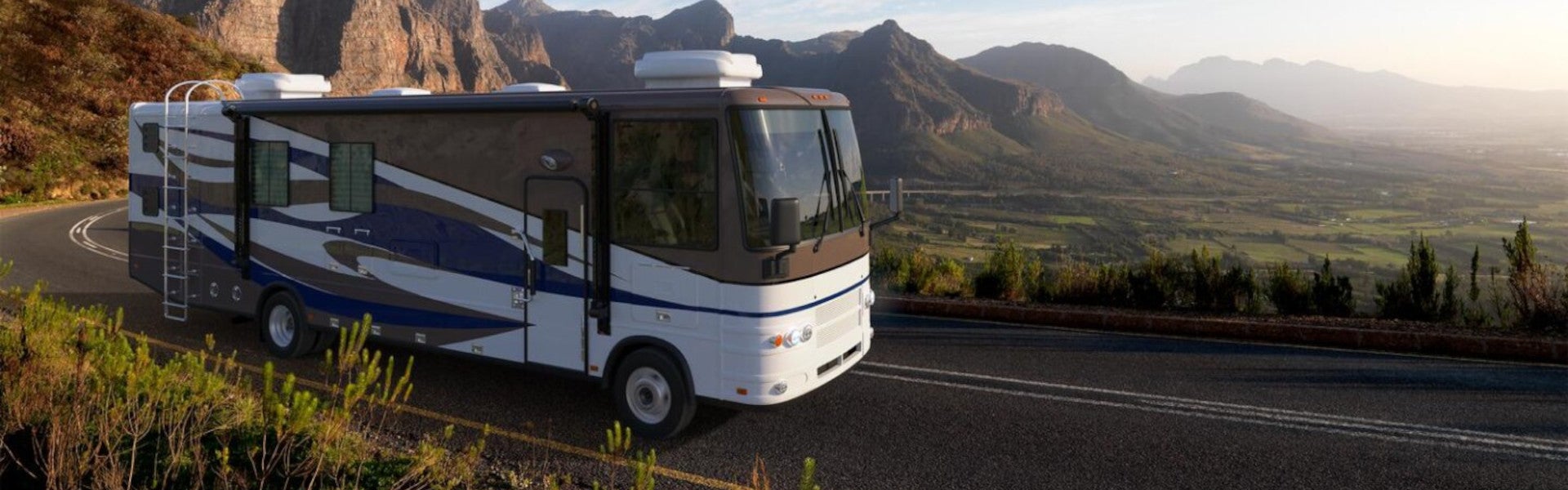 2025 Ford F-53 Motorhome Stripped Chassis driving on road