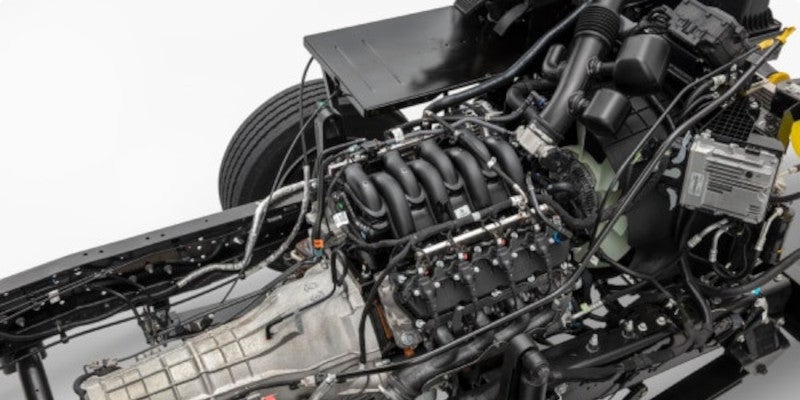 2025 Ford F-53 Motorhome Stripped Chassis engine