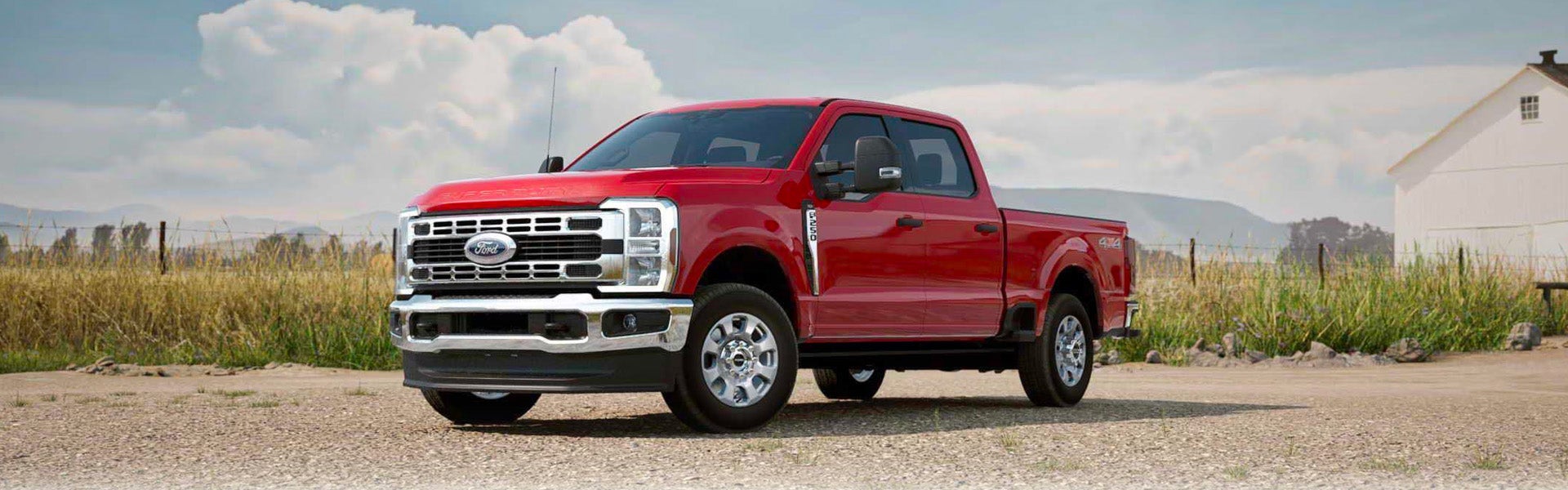 2025 Ford Super Duty F-350 DRW parked off road