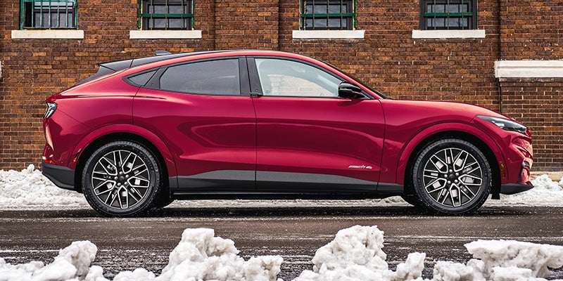 2025 Ford Mustang Mach-E side view
