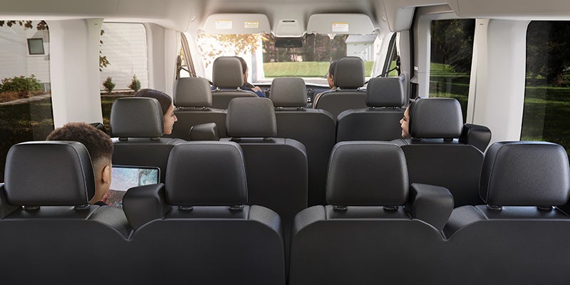 2025 Ford Transit Passenger Wagon interior